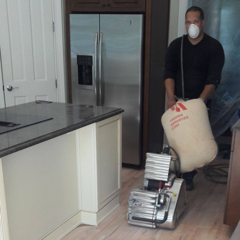 Dustless Hardwood Floor Sanding