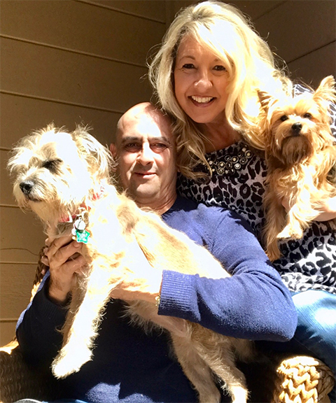 Ted adn is wife Kimberly